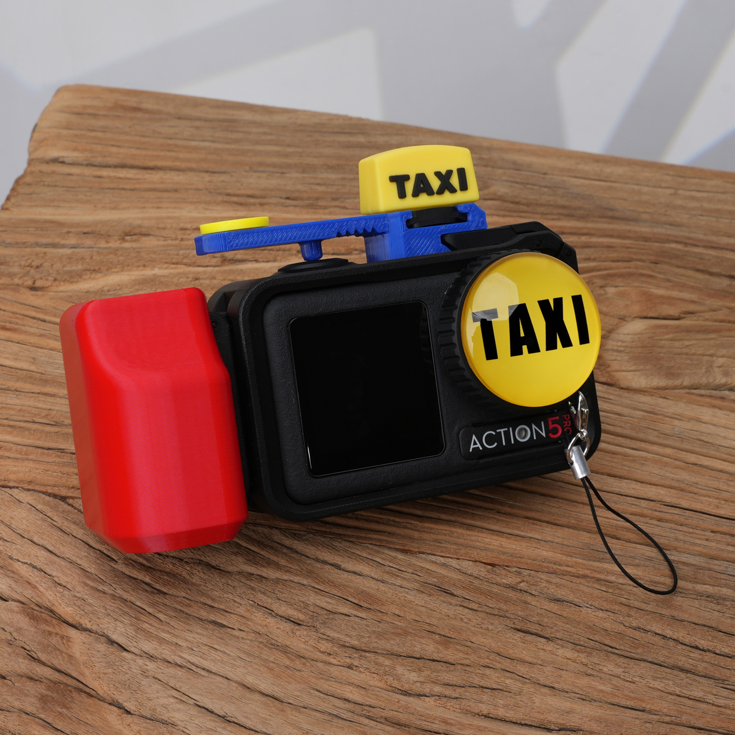 大疆5pro运动相机马里奥TAXI配件