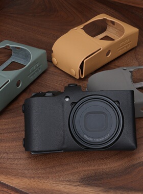 cam-in真皮GR3X皮套相机保护套手掌纹手工复古收纳便捷理光GR3iii