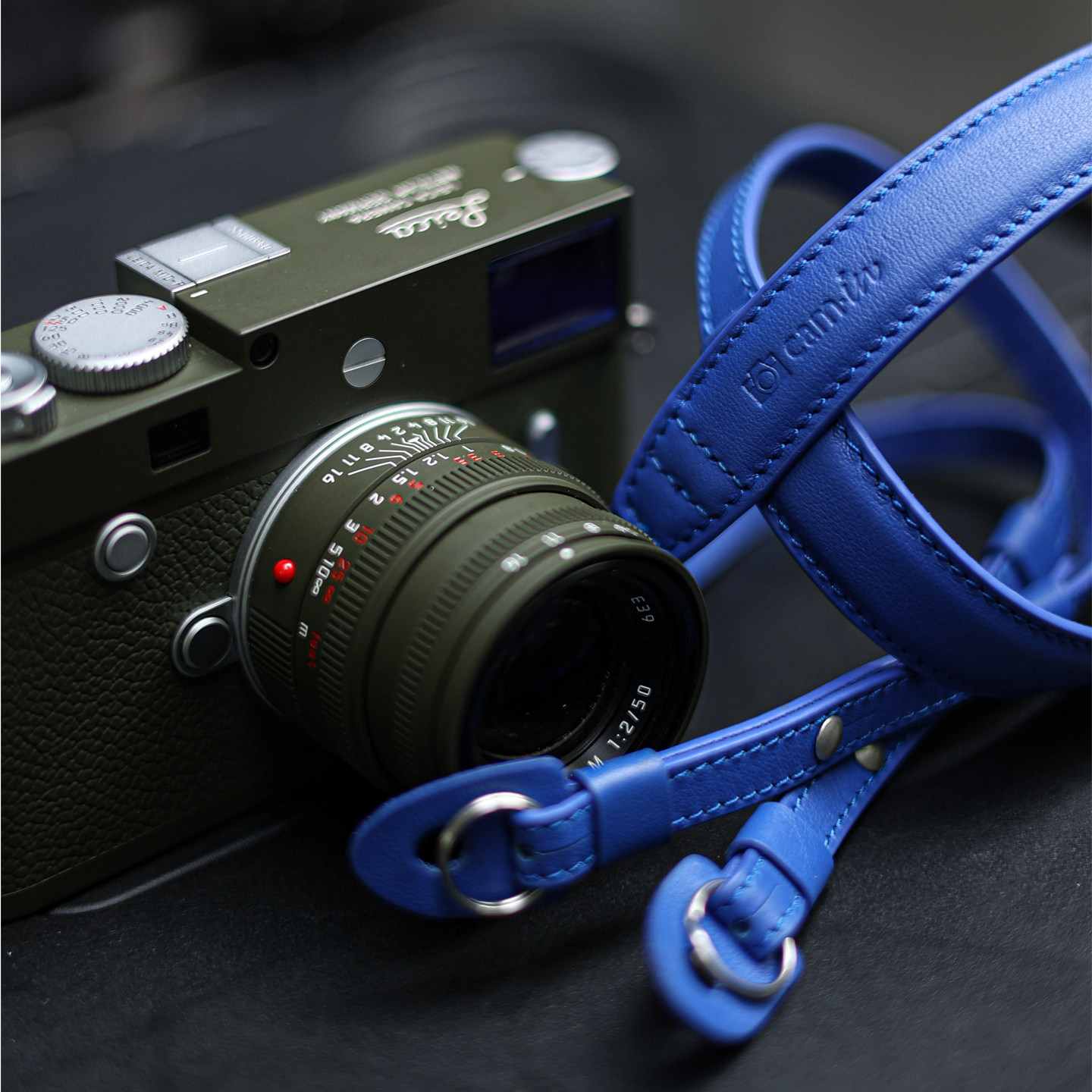 cam-in真皮swift通用型相机背带摄影肩带斜跨适用富士XT5尼康索尼