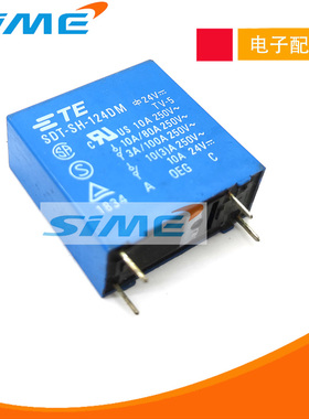 泰科继电器SDT-SH-124DM焊机继电器24V高频板瑞TIG200凌配件4脚