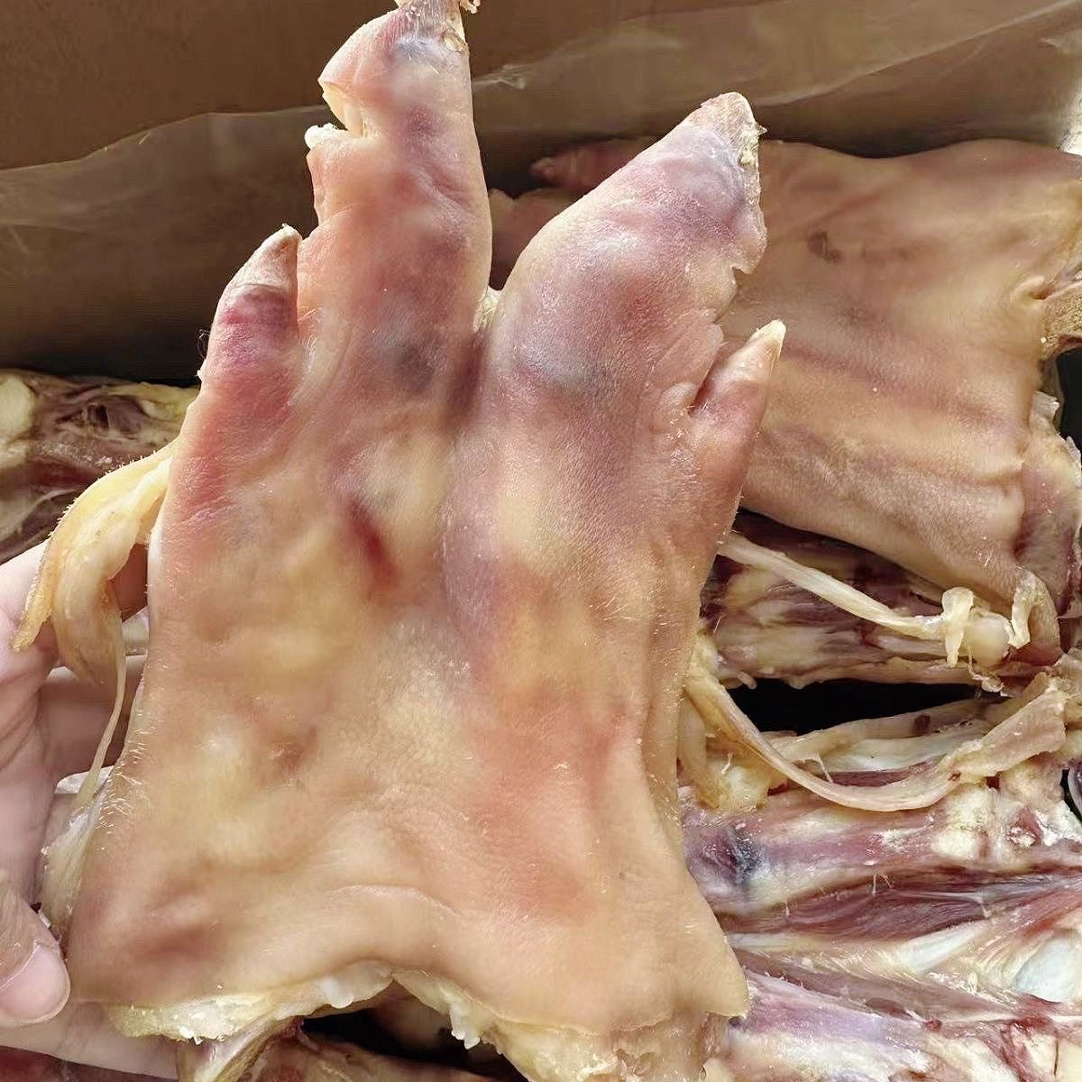 湖南常德澧县土特产腊猪蹄咸猪蹄风干猪脚咸猪蹄膀北猪品蹄