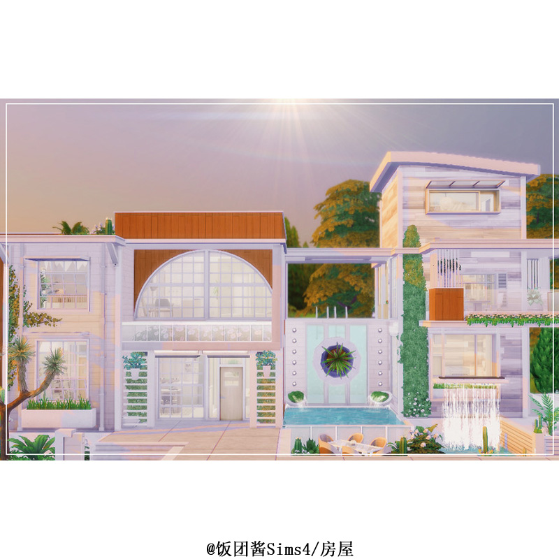 模拟人生4房屋01 丨NOCC房屋丨雅致小屋丨一套房屋带装修