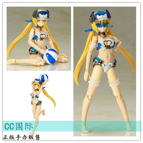 cc国际 寿屋  机甲少女 机娘 白皙魔鸟 白大鹫大鹫娘泳装正版手办