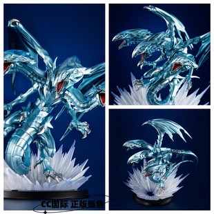 正版 MegaHouse MH 怪兽年代记 游戏王怪兽之决斗青眼究极龙手办