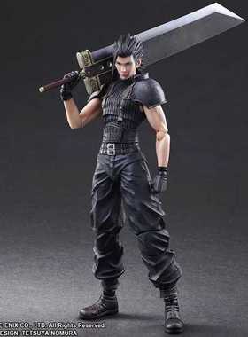 正版现货Playarts改 Play Arts改扎克斯 最终幻想FF7核心危机手办