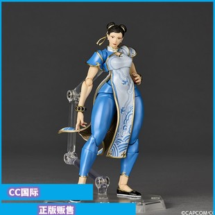 轮转科技 海洋堂 惊奇山口式 街头霸王6 可动手办 正版 春丽 现货