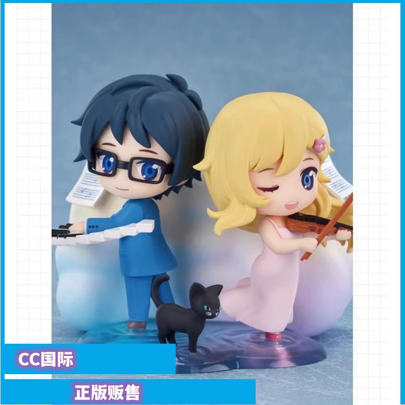 正版现货GSC 四月是你的谎言 Qset+ 宫园薰＆有马公生 手办