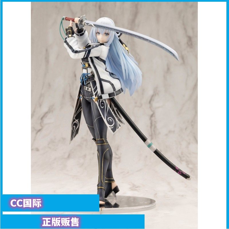 正版现货寿屋 英雄传说 白银剑圣 静名 雷姆 御折木 手办