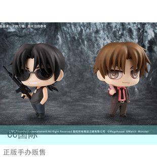 正版现货MegaHouse MH 蚊香眼 盗墓笔记 盒蛋 解雨臣 黑瞎子 手办
