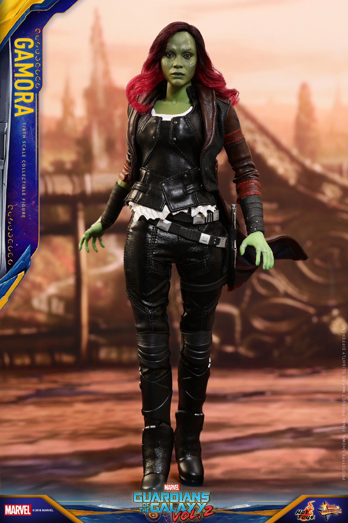 正版现货 hottoys ht mms483 银河护卫队2 卡魔拉 2.