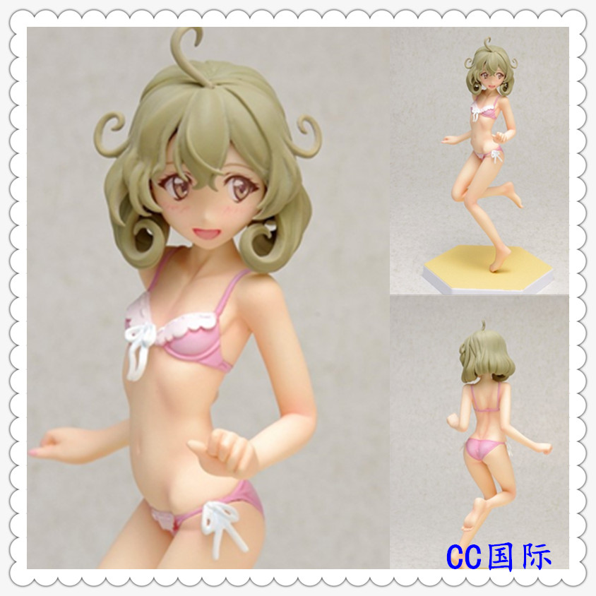 手办正版现货 wave beach queens 月读锁锁美同学 提不起劲 泳装