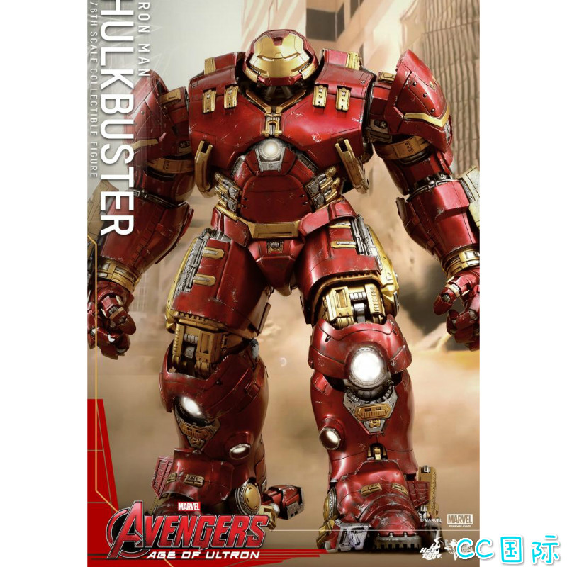 hot toys ht 1/6 钢铁侠 mk44 反浩克装甲 复仇者联盟mms285