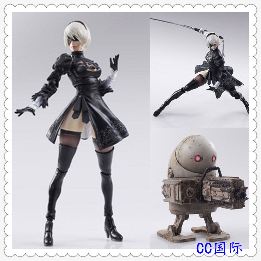 square enix 尼尔 机械纪元 尤尔哈 2b 机械生命体 可动手办正版