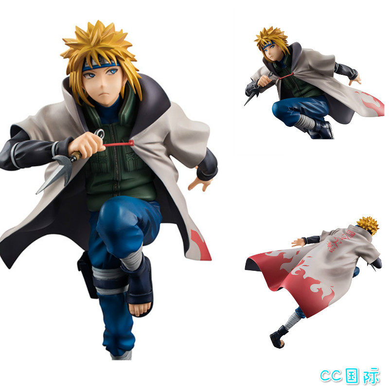 正版现货 megahouse gem 火影忍者 四代火影 波风水门 手办