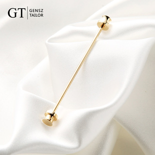 绅诚帝国领衬衫 领针领饰结婚领口夹衬衫 领棒礼盒装 领针男