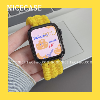 苹果iwatch7654321代SE表带