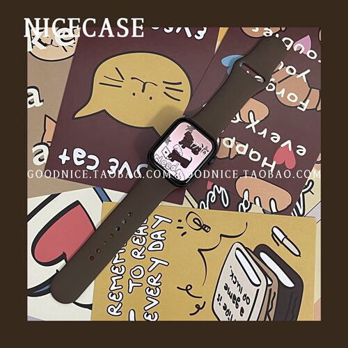 NICECASEiwatch表带表壳硅胶