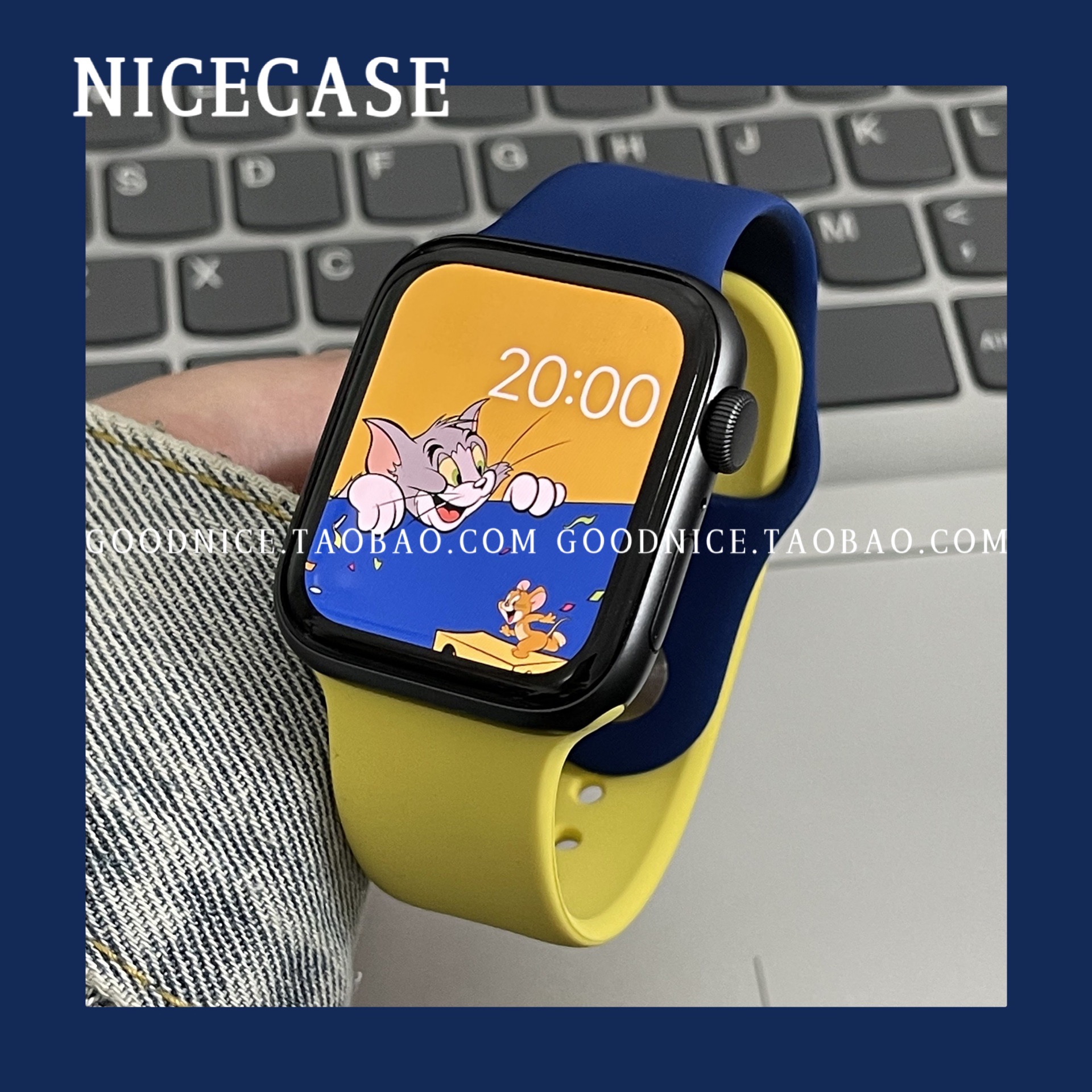 NICECASE运动表带适用苹果iwatch