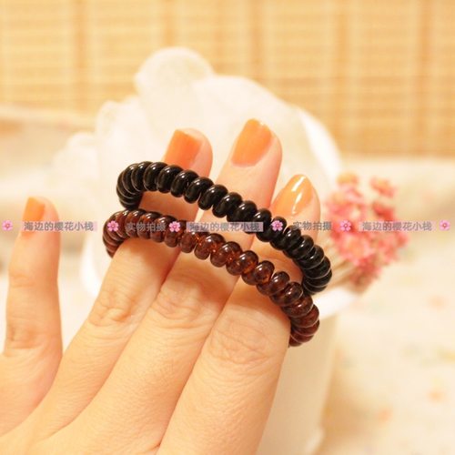 两包包邮日本mapepe好电话线发圈