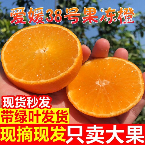 四川丹棱正宗爱媛38号果冻橙特级大果新鲜孕妇水果甜手剥橙子包邮