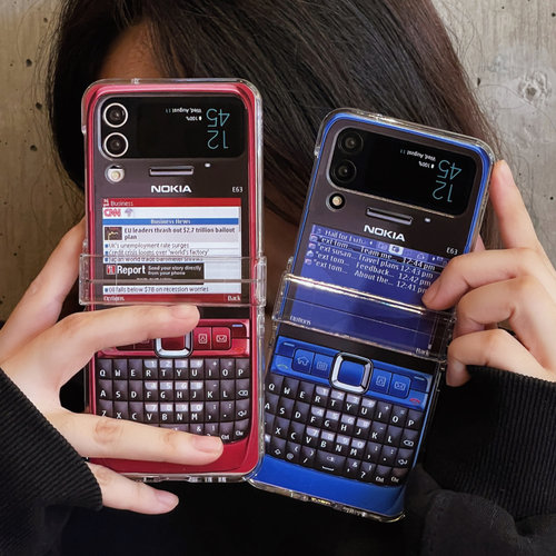 恶搞适用三星zflip4手机壳