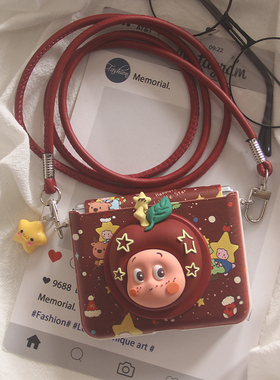 ins日韩可爱圣诞节立体星星人适用华为puraX手机壳pocket2小米MIXFlip2折叠屏OPPOFindN3Flip磁吸支架保护套