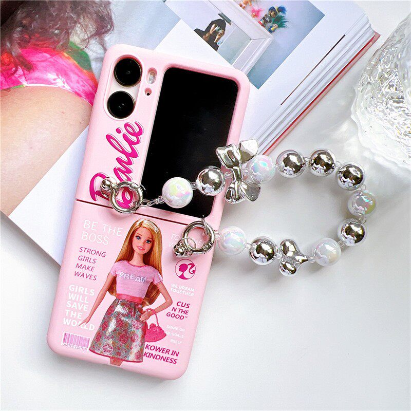 ins日韩芭比娃娃适用于OPPOfindN3flip手机壳折叠屏