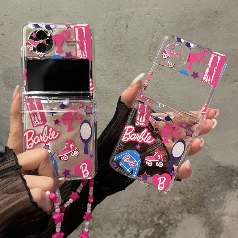 适用于VIVOXFlip手机壳ins日韩少女芭比娃娃ivoxfl