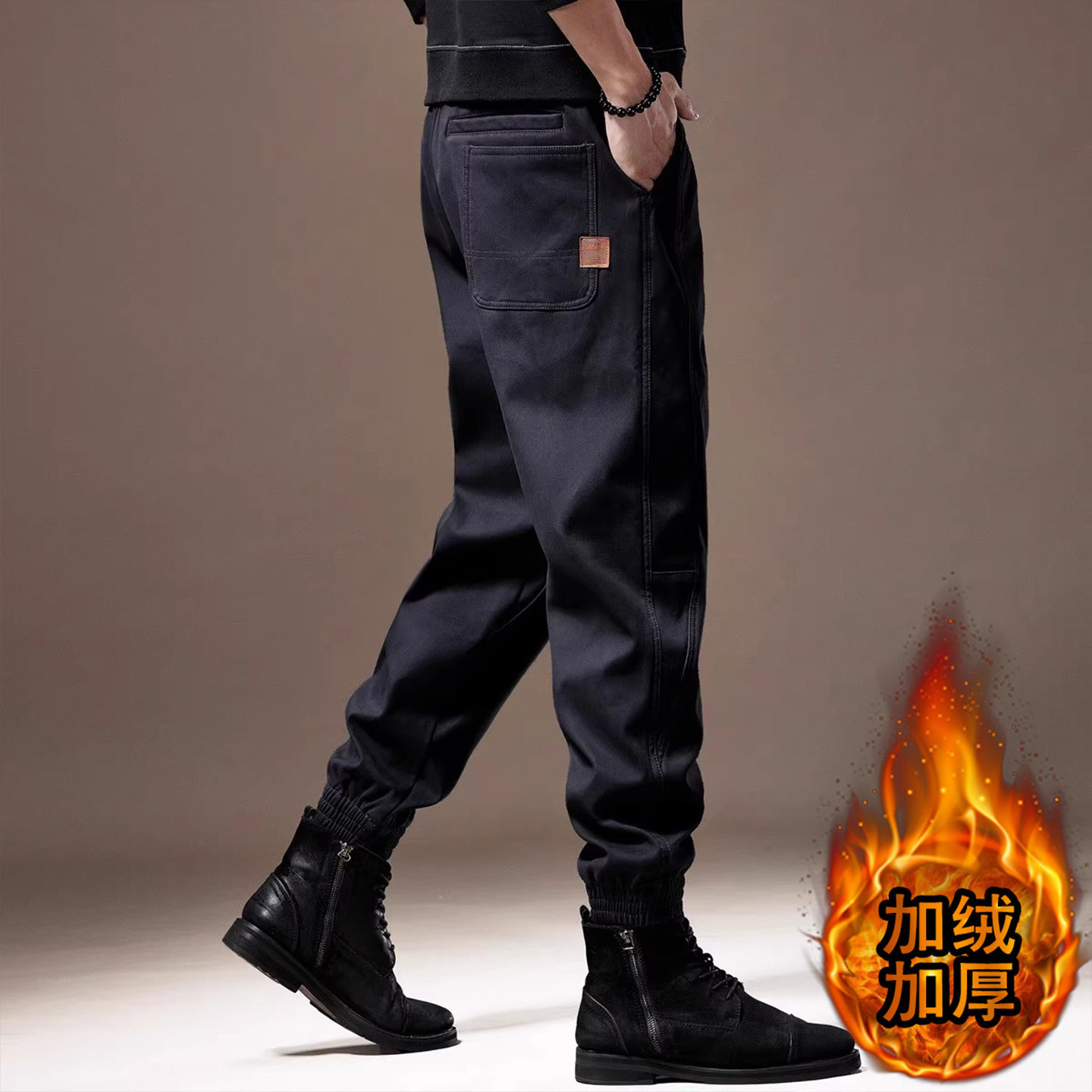 高端重磅美式休闲工装裤男2025