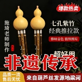 云南梁河傣家古音专业演奏型傣味高端降bDcAGF调小学生成人葫芦丝