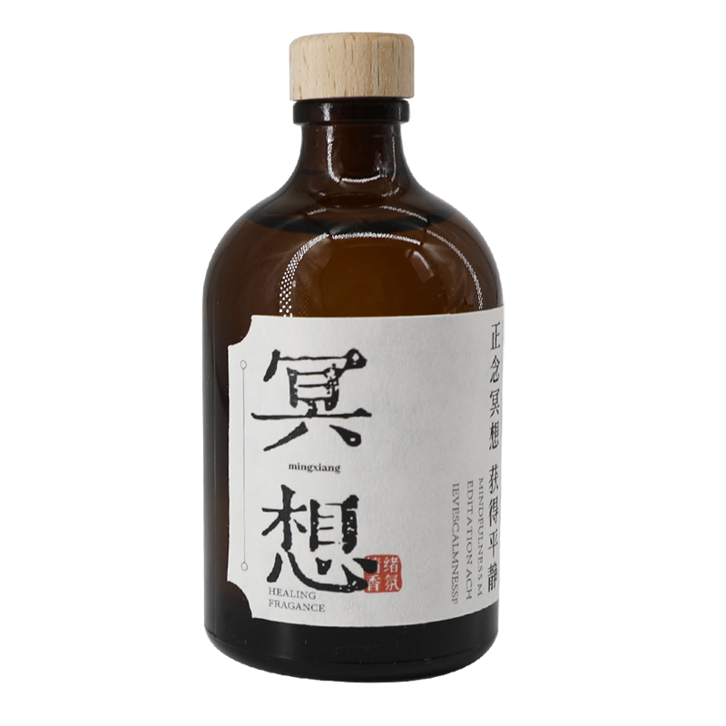 良方情绪香氛国风复古无火香薰摆件室内藤条熏香精油厕所除臭香水