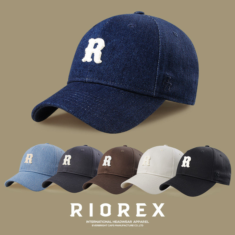 riorex2022新款R标棒球帽男女