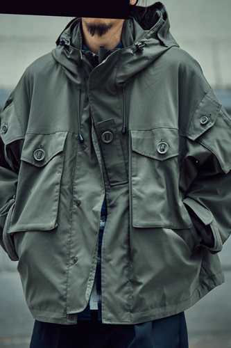 staph老芬日本进口面料重工夹克