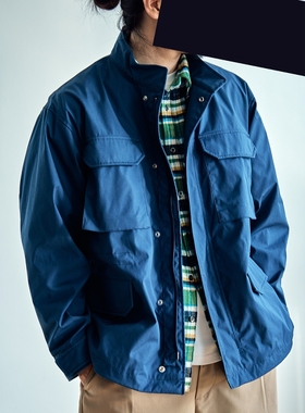 老芬staph日本进口机能面料立领四袋夹克外套 65/35 Field Jkt