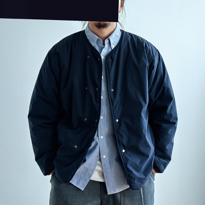 老芬日本进口面料双面穿内胆夹克