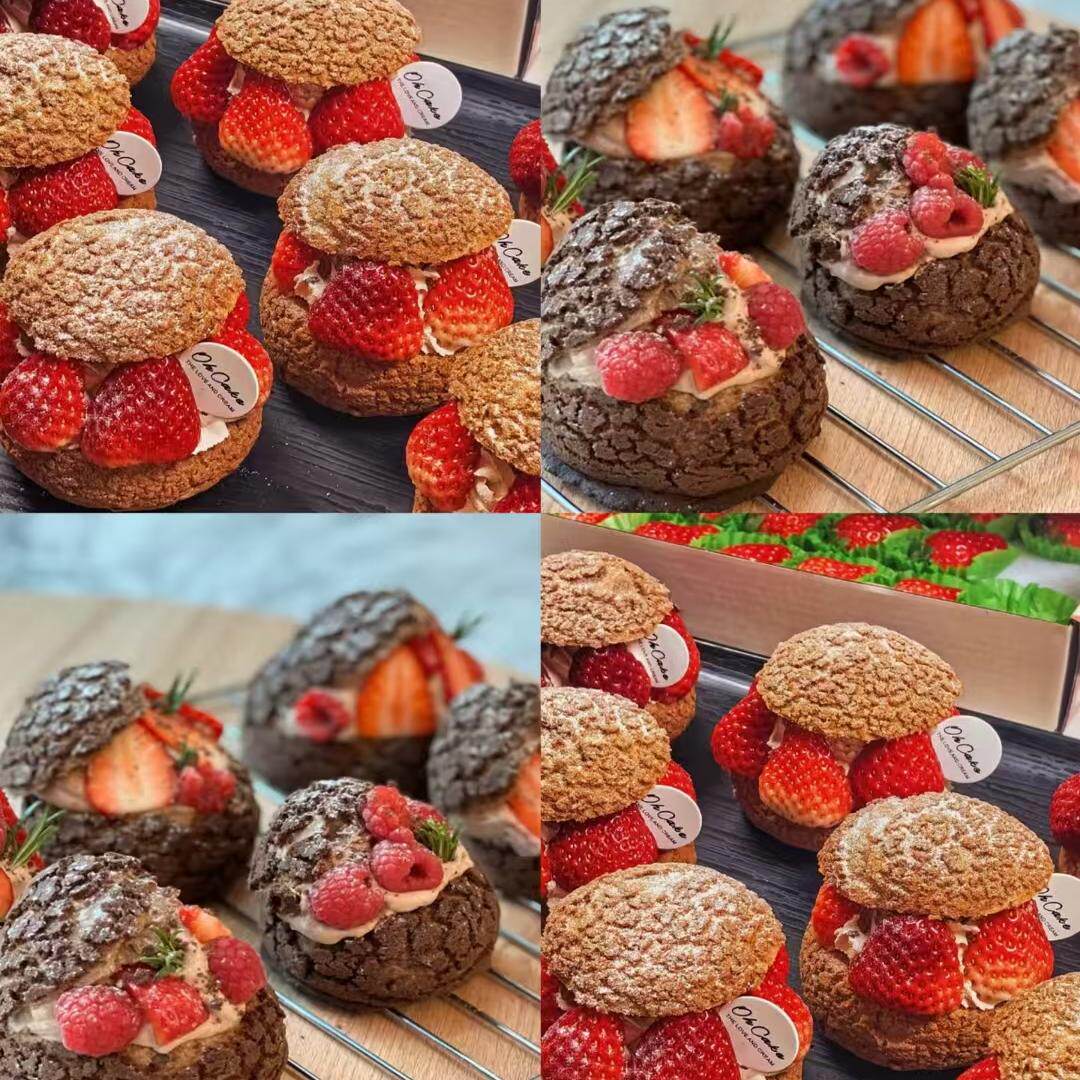 酥皮泡芙壳生坯批半成品预拌粉生坯批发糕点烘焙甜品店商用家用,零食/坚果/特产,蛋黄酥,淘宝优惠券,粉丝福利购,淘宝优惠卷