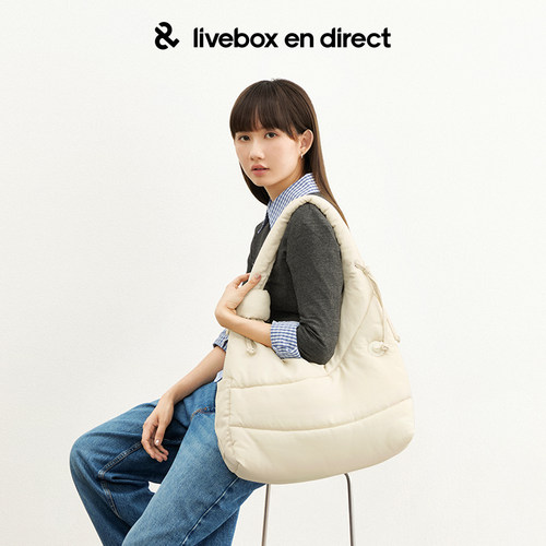 livebox大容量单肩包女秋冬