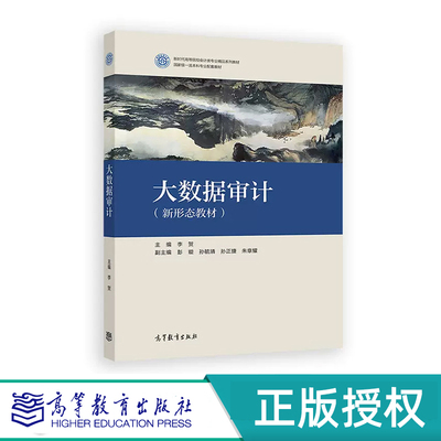 大数据审计 主编 李贺 副主编 彭璇 孙毓璘 孙正捷 朱章耀 高等教育出版社 9787040613094
