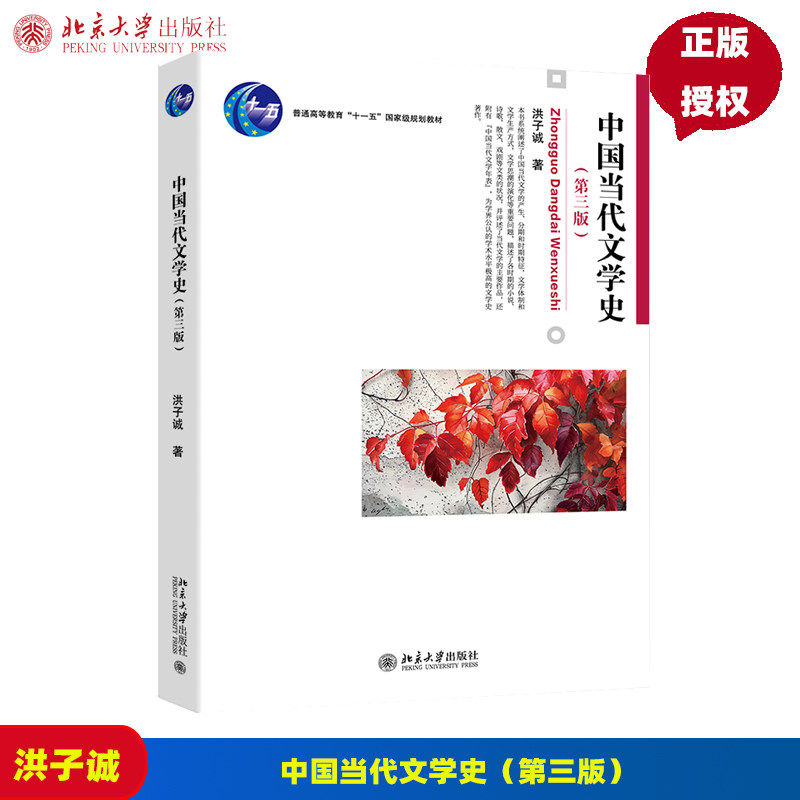 中国当代文学史 第三版第3版 博雅大学堂文学 洪子诚   9787301348437北京大学出版社图片