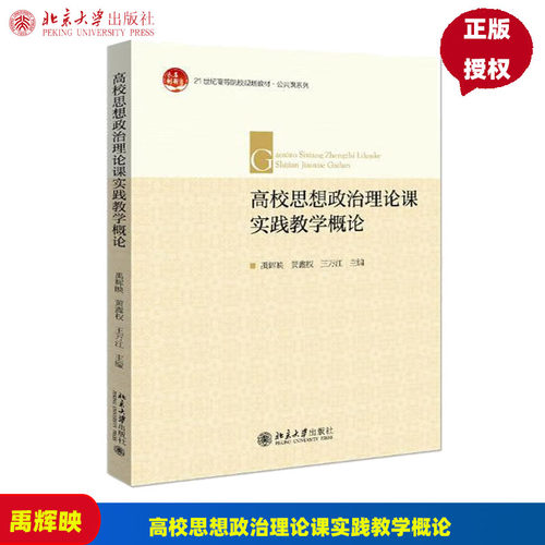 高校思想政治理论课实践教学概论  禹辉映 黄鑫权 王万江 北京大学出版社 9787301329078