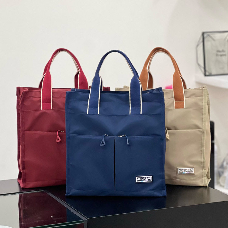 新款加大多口袋多功能手提文件袋学生餐盘包大容量书袋资料袋妈咪,箱包皮具/热销女包/男包,小方包,淘宝优惠券,粉丝福利购,淘宝优惠卷