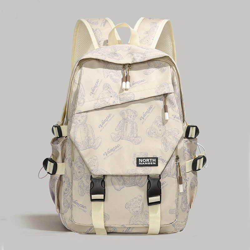 书包女初中生高中生大容量背包韩版百搭轻便大学生双肩包小学生潮,箱包皮具/热销女包/男包,双肩背包,淘宝优惠券,粉丝福利购,淘宝优惠卷