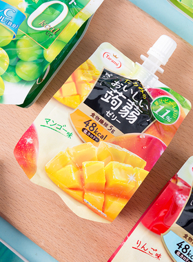 【临期特价3袋装】日本进口Tarami多良见多拉米蒟蒻吸吸果冻