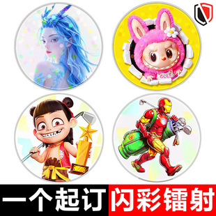 高尔夫球帽镭射帽夹GOLF果岭球标定制高尔夫帽子女马克MARK帽夹韩