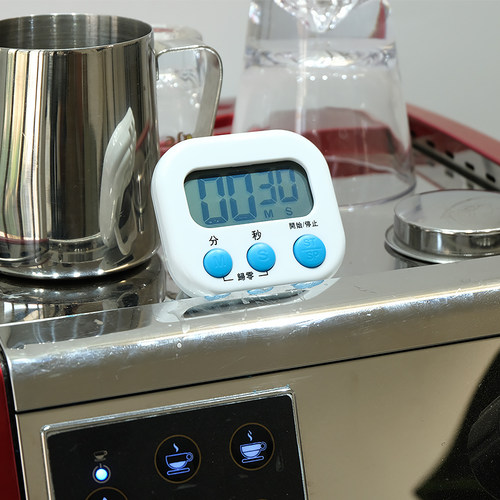 咖啡萃取计时器带记忆使用简单自动计时计分秒钟表烘焙倒计时磁吸