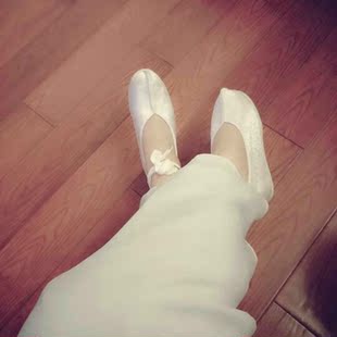 女内增高古风绑带COS女鞋 子汉服鞋 厚底高跟鞋 粉蓝中式 古装 婚鞋 鞋