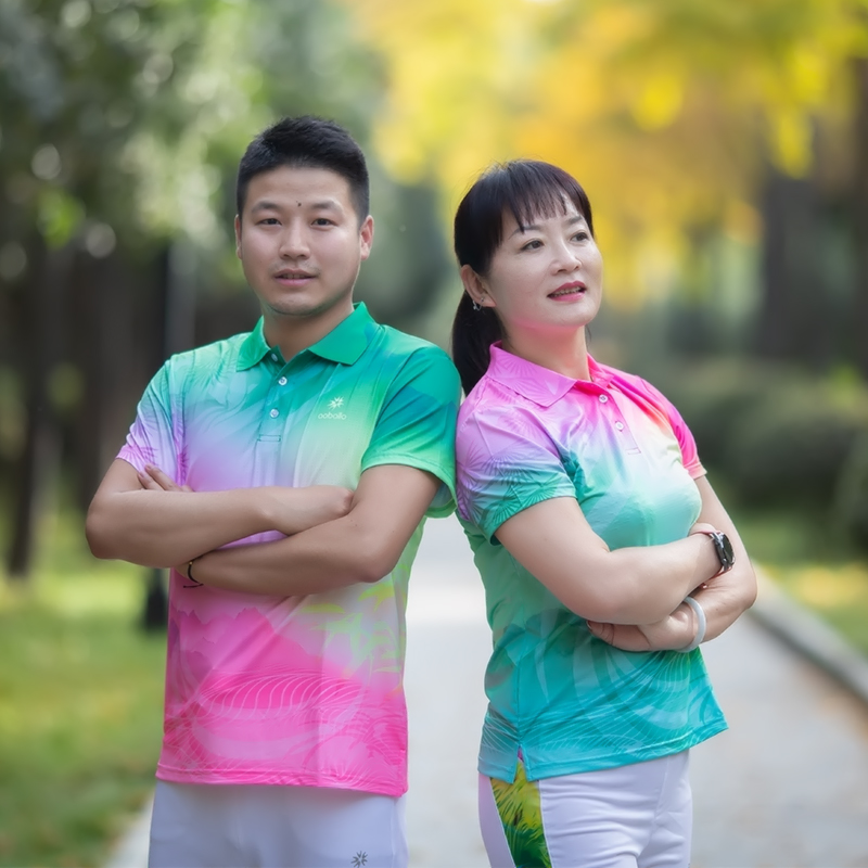 奥博隆国潮柔力球速干短袖T恤