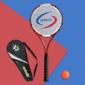 奥博隆太极柔力球碳纤维网式 90J红色碳素拍子 竞技柔力球拍AC