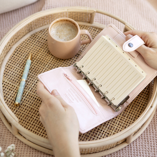 英国进口Filofax活页手帐本6孔A6内页A5替芯加宽横线无酸纸A7商务