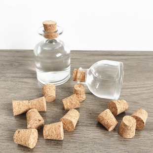 小口径锥形酒瓶酒坛塞优质环保软木塞泡酒瓶塞葡萄酒密封盖